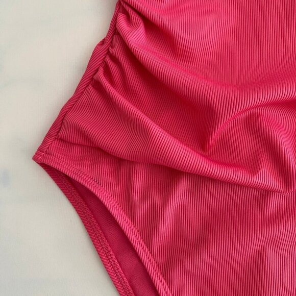 Shade & Shore Hot Pink One Piece Swimsuit - Picture 4 of 7
